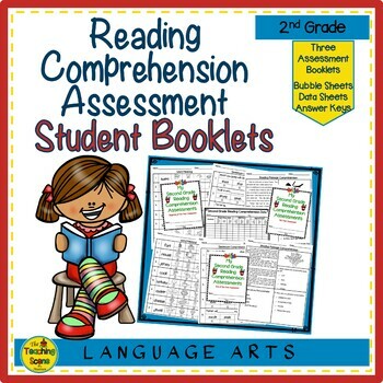 Preview of Second Grade Reading Comprehension Assessment Booklets