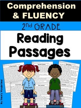 Preview of 2nd Grade Reading Comprehension Passages and Questions
