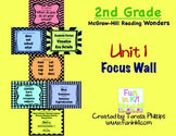 Second Grade Reading Focus Wall supports Unit 1 McGraw Hil