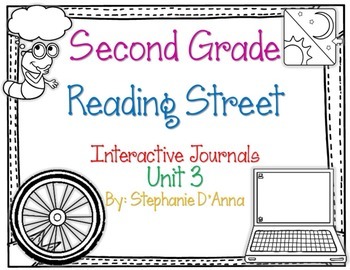 Preview of Second Grade Reading Street Interactive Journal Unit 3