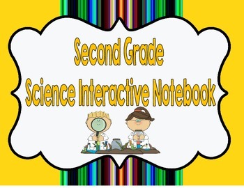 Preview of Second Grade Science Interactive Notebook