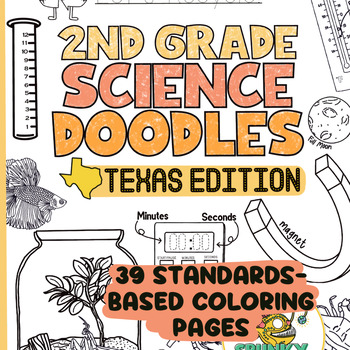 Preview of Second Grade Science TEKS Coloring Book
