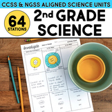 2nd Grade Science Curriculum - NGSS UNIT BUNDLE Centers & 
