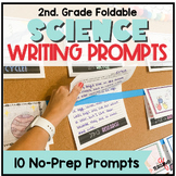 Science Writing Prompts, 2nd, No-Prep, Worksheets