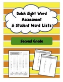 Second Grade Sight Word Assessment (Dolch)
