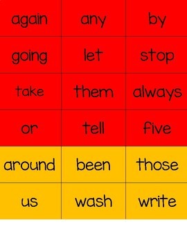 Second Grade Sight Word Flashcards by Positivity and Pencils | TPT