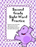 Second Grade Sight Word Practice