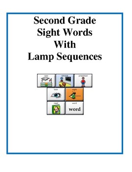 Preview of Second Grade Sight Words - LAMP Words for Life - AAC Device