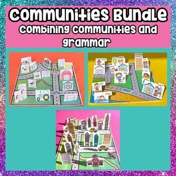 Preview of Second Grade Social Studies Types of Communities