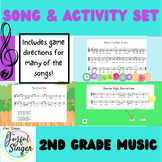 Second Grade Song Set for a Kodaly-Inspired Classroom - PD