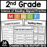 2nd Grade Spelling Phonics Worksheets, Sight Words, Heart 