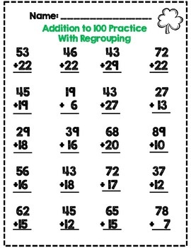 Second Grade St.Patrick's Day Math Activity Set *Common ...