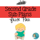 Second  Grade Sub Plans Filler Pack