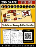 Second Grade - Subtraction Strategy 1 - Subtracting Like Units