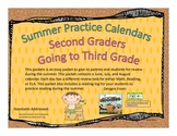 Second Grade Summer Packet (Common Core Aligned)