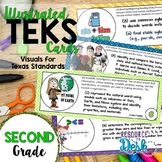 Second Grade TEKS Bundle - Illustrated and Organized Objec