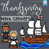 Thanksgiving Common Core Math Centers: Second Grade
