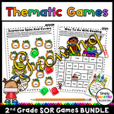 Second Grade Thematic Science Of Reading NO PREP Games Yea