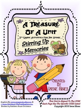 Preview of Treasures : A Treasure Of A Unit For 2nd Grade: Stirring Up Memories