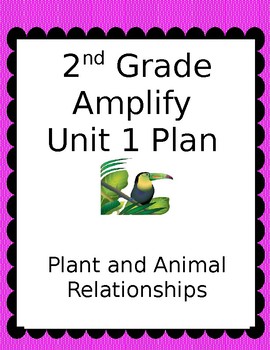 Preview of Second Grade Unit Plan for Amplify Science Unit 1-Plant and Animal Relationships