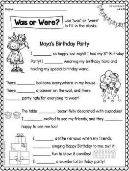 Verbs - 2nd Grade by Frogs Fairies and Lesson Plans | TpT