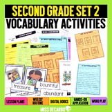 Second Grade Vocabulary Activities & Routines | Tier 2 Voc