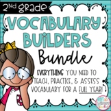 Vocabulary FULL YEAR Bundle SECOND GRADE