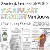 Second Grade Reading Wonders Vocabulary Strategy Mini Book
