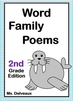 Preview of Word Family Poems - Second Grade Edition