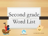 Second Grade Word List