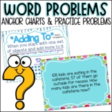 2nd Grade Word Problems and Types of Word Problems Anchor Charts