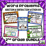 Second Grade Word Problems: Task Card BUNDLE