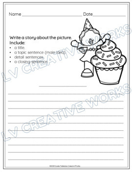 Second-Third Grade Writing Packets - Distance Learning, Independent ...