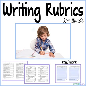 Preview of Second Grade Writing Rubrics