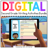 Second Grade Writing Standards-Aligned Digital Activity Bundle