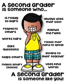 Second Grader Poster - [someone who]