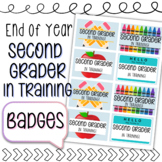 Second Grader in Training Printable Badges