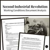 Second Industrial Revolution Working Conditions Primary So