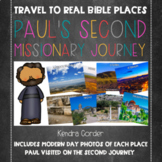 Second Missionary Journey of Paul Map in Photos : Travel t