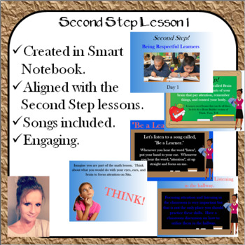 Preview of Second Step Lesson 1 Being Respectful Learners