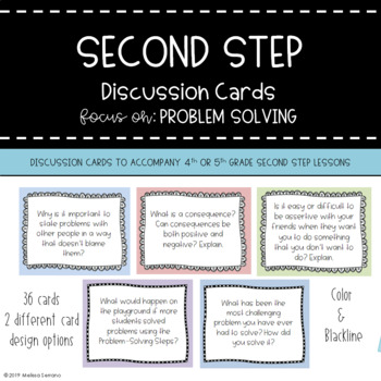 problem solving second step