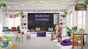 Preview of Second Step Skills for Learning SEL Classroom (Google Slides & PowerPoint)