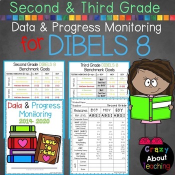 Preview of Second & Third Grade Data & Progress Monitoring for DIBELS 8
