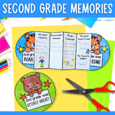 Second grade memories foldable activity for last day week 