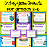 End of Year Student Awards for Grades 2-6 | Class Award Ce
