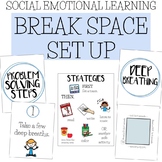 Secondary Break Space Set Up - Social Emotional Learning