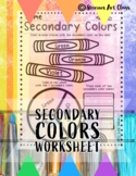 Secondary Color Worksheet
