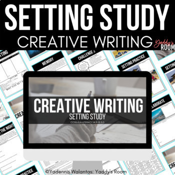 Preview of Secondary Creative Writing Lesson Setting Study