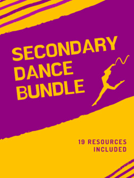 Preview of Secondary Dance Course Bundle