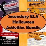 Secondary ELA Halloween Activities
